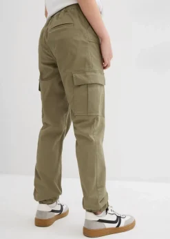 Kinder bonprix Mädchen 9-16 Jahre·Hosen & Leggings|Cargohose mit aufgesetzten Taschen