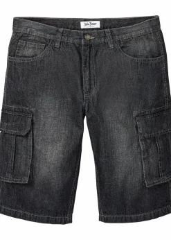 Sale Cargo-Jeans-Longbermuda, Relaxed Fit Herren Jeans|Shorts