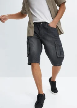 Sale Cargo-Jeans-Longbermuda, Relaxed Fit Herren Jeans|Shorts