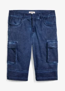 Herren bonprix Hosen|Shorts|Cargo-Long-Stretch-Bermuda mit Komfortschnitt, Regular Fit
