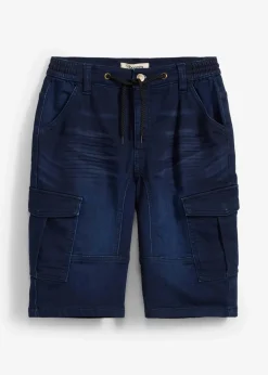 Outlet Cargo-Sweatjeans-Bermuda, Regular Fit Kinder Jungen 9-16 Jahre·Bademode|Jungen 9-16 Jahre·Shorts