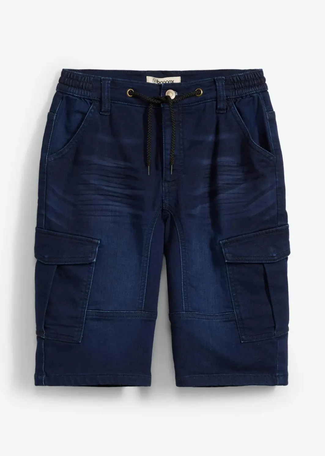 Outlet Cargo-Sweatjeans-Bermuda, Regular Fit Kinder Jungen 9-16 Jahre·Bademode|Jungen 9-16 Jahre·Shorts
