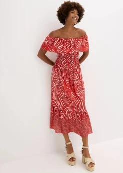 Damen bonprix Bekleidung·Pullover & Strickjacken|Kleider|Carmen-Kleid