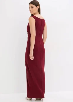 Damen bonprix Bekleidung·Pullover & Strickjacken|Festliche Mode|Carmen-Kleid aus strukturiertem Crepe