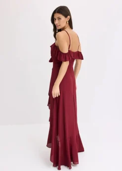 Damen bonprix Festliche Mode|Kleider|Carmen-Kleid mit Volants