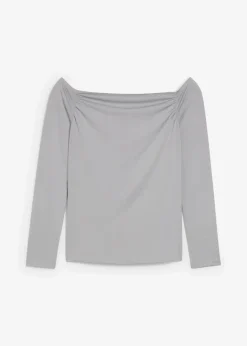 Discount Carmenshirt aus leichtem Jersey Damen Shirts & Tops|Nachhaltigere Materialien