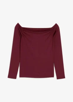 Damen bonprix Nachhaltigere Materialien|Shirts & Tops|Carmenshirt aus leichtem Jersey