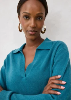 New Cashmerepullover mit Good Cashmere Standard®-Anteil Damen Pullover & Strickjacken|Strickmode