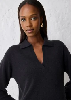 Hot Cashmerepullover mit Good Cashmere Standard®-Anteil Damen Premium|Strickmode