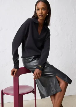 Hot Cashmerepullover mit Good Cashmere Standard®-Anteil Damen Premium|Strickmode