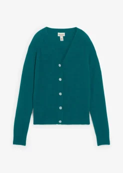 Discount Cashmerestrickjacke mit Good Cashmere Standard®-Anteil Damen Bekleidung·Umstandsmode|Pullover & Strickjacken