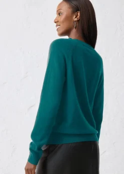 Discount Cashmerestrickjacke mit Good Cashmere Standard®-Anteil Damen Bekleidung·Umstandsmode|Pullover & Strickjacken