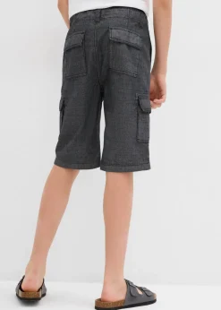 Best Chambray-Cargo-Longshorts, Regular Fit Kinder Jungen 9-16 Jahre·Shorts|Jungen 9-16 Jahre·Jeans