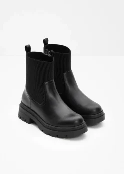 Damen bonprix Gefütterte Winterschuhe|Stiefeletten|Chelsea Boot