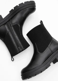 Damen bonprix Gefütterte Winterschuhe|Stiefeletten|Chelsea Boot