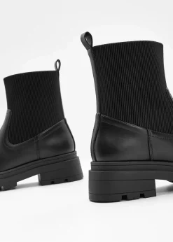 Damen bonprix Gefütterte Winterschuhe|Stiefeletten|Chelsea Boot