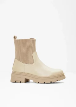 Damen bonprix Schuhe & Accessoires In Spezialgrößen·Elastischer Schaft|Boots|Chelsea Boot