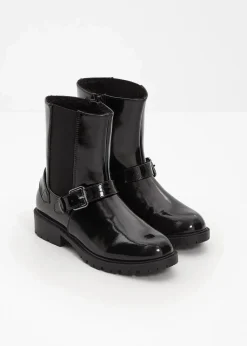 Clearance Chelsea Boot Damen Gefütterte Winterschuhe|Stiefeletten