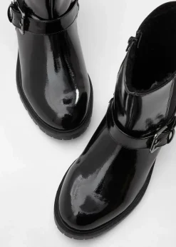 Clearance Chelsea Boot Damen Gefütterte Winterschuhe|Stiefeletten