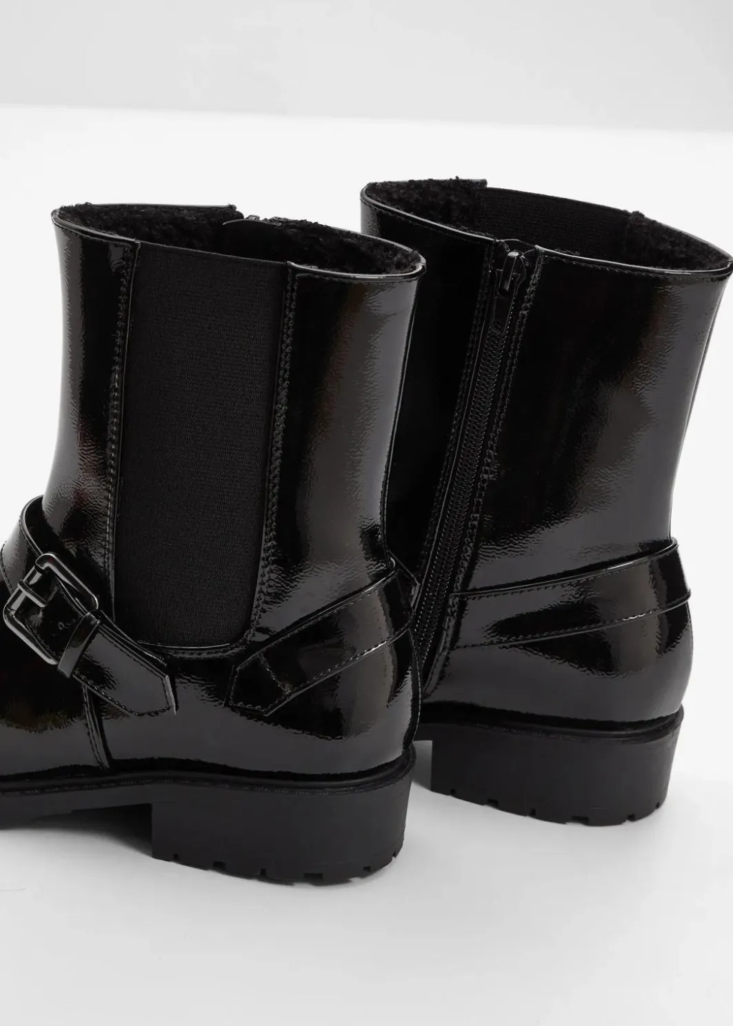 Clearance Chelsea Boot Damen Gefütterte Winterschuhe|Stiefeletten