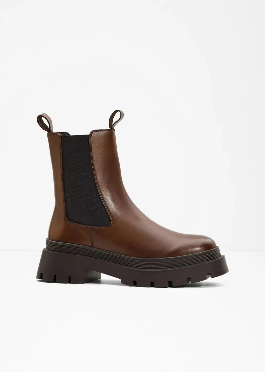 Clearance Chelsea-Boots aus Leder Damen Stiefeletten|Boots