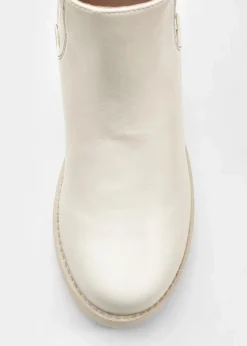 Damen bonprix Schuhe & Accessoires In Spezialgrößen·Schuhe In Übergröße|Schuhe & Accessoires In Spezialgrößen·Elastischer Schaft|Chelsea-Boots mit Blockabsatz