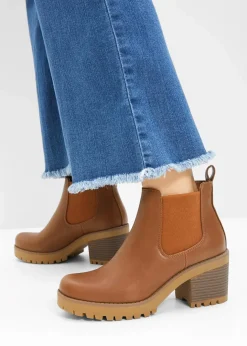 Best Chelsea-Boots mit Blockabsatz Damen Schuhe & Accessoires In Spezialgrößen·Schuhe In Übergröße|Schuhe & Accessoires In Spezialgrößen·Elastischer Schaft