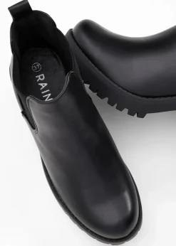 Hot Chelsea-Boots mit Blockabsatz Damen Stiefeletten|Boots