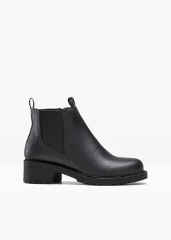 Damen bonprix Stiefeletten|Boots|Chelsea-Boots mit Profilsohle
