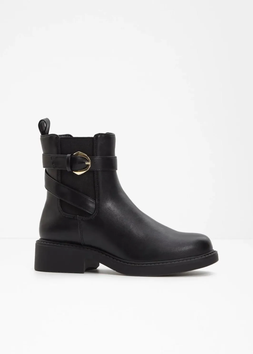 New Chelsea-Boots mit Schnalle Damen Stiefeletten|Boots