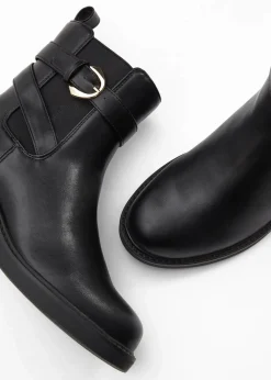 New Chelsea-Boots mit Schnalle Damen Stiefeletten|Boots