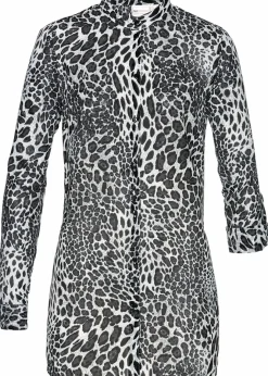 Damen bonprix Bekleidung·Jacken & Mäntel|Blusen & Tuniken|Chiffon Longbluse