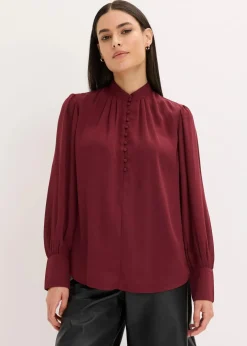 Damen bonprix Blusen & Tuniken|Bekleidung·Jacken & Mäntel|Chiffon Tunikabluse