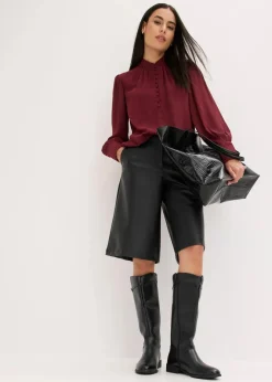Damen bonprix Blusen & Tuniken|Bekleidung·Jacken & Mäntel|Chiffon Tunikabluse