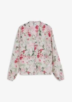 Discount Chiffonbluse Damen Bekleidung·Jacken & Mäntel|Blusen & Tuniken