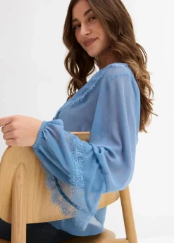 Damen bonprix Bekleidung·Jacken & Mäntel|Blusen & Tuniken|Chiffonbluse