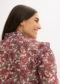 Clearance Chiffonbluse Damen Blusen & Tuniken|Bekleidung·Jacken & Mäntel