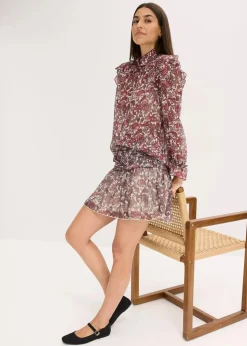 Clearance Chiffonbluse Damen Blusen & Tuniken|Bekleidung·Jacken & Mäntel