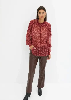 Damen bonprix Bekleidung·Jacken & Mäntel|Blusen & Tuniken|Chiffonbluse
