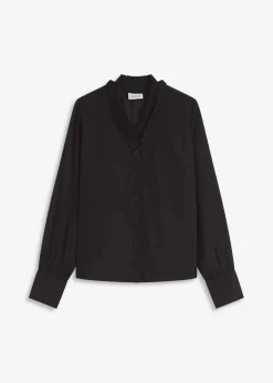 Damen bonprix Bekleidung·Jacken & Mäntel|Blusen & Tuniken|Chiffonbluse mit Rüschen