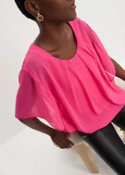 Sale Chiffonbluse mit Untertop Damen Blusen & Tuniken|Bekleidung·Jacken & Mäntel