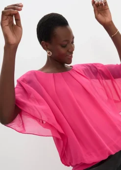 Sale Chiffonbluse mit Untertop Damen Blusen & Tuniken|Bekleidung·Jacken & Mäntel