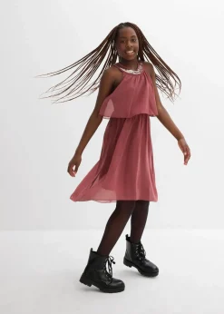 Best Chiffonkleid Kinder Mädchen 9-16 Jahre·Kleider & Jumpsuits