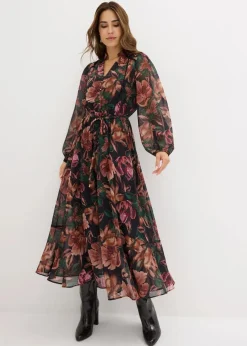 Chiffonkleid Damen Kurzgrößen|Kurzgrößen