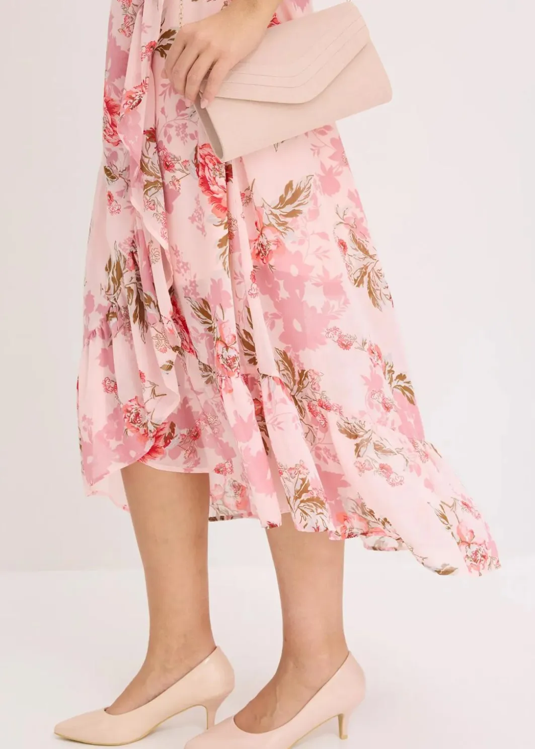 Damen bonprix Nachhaltigere Materialien|Kleider|Chiffonkleid
