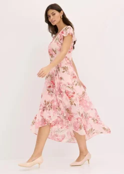 Damen bonprix Nachhaltigere Materialien|Kleider|Chiffonkleid