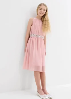 Online Chiffonkleid mit Paillettenband Kinder Mädchen 9-16 Jahre·Kleider & Jumpsuits