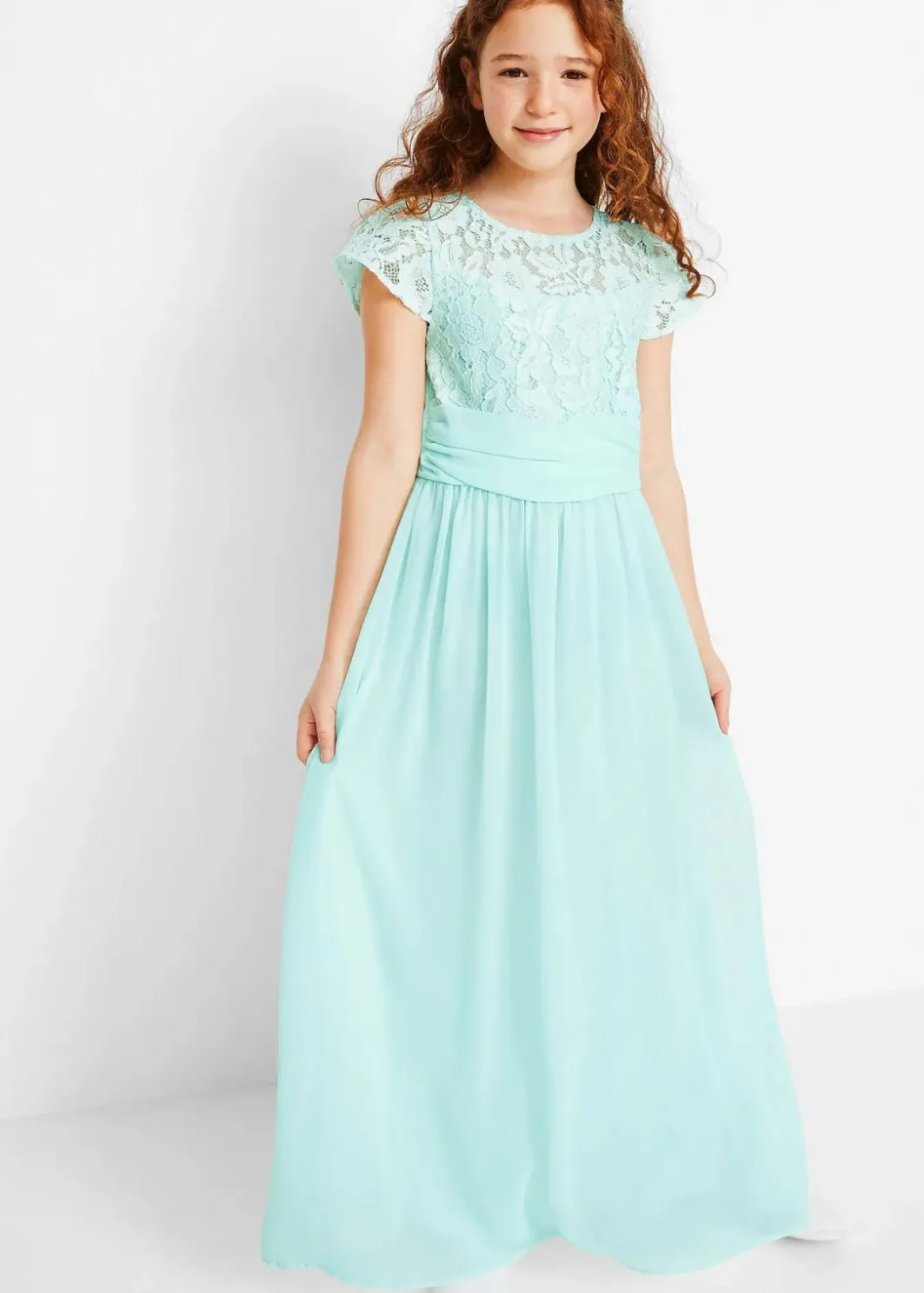 Chiffonkleid mit Spitze Kinder Mädchen 9-16 Jahre·Kleider & Jumpsuits