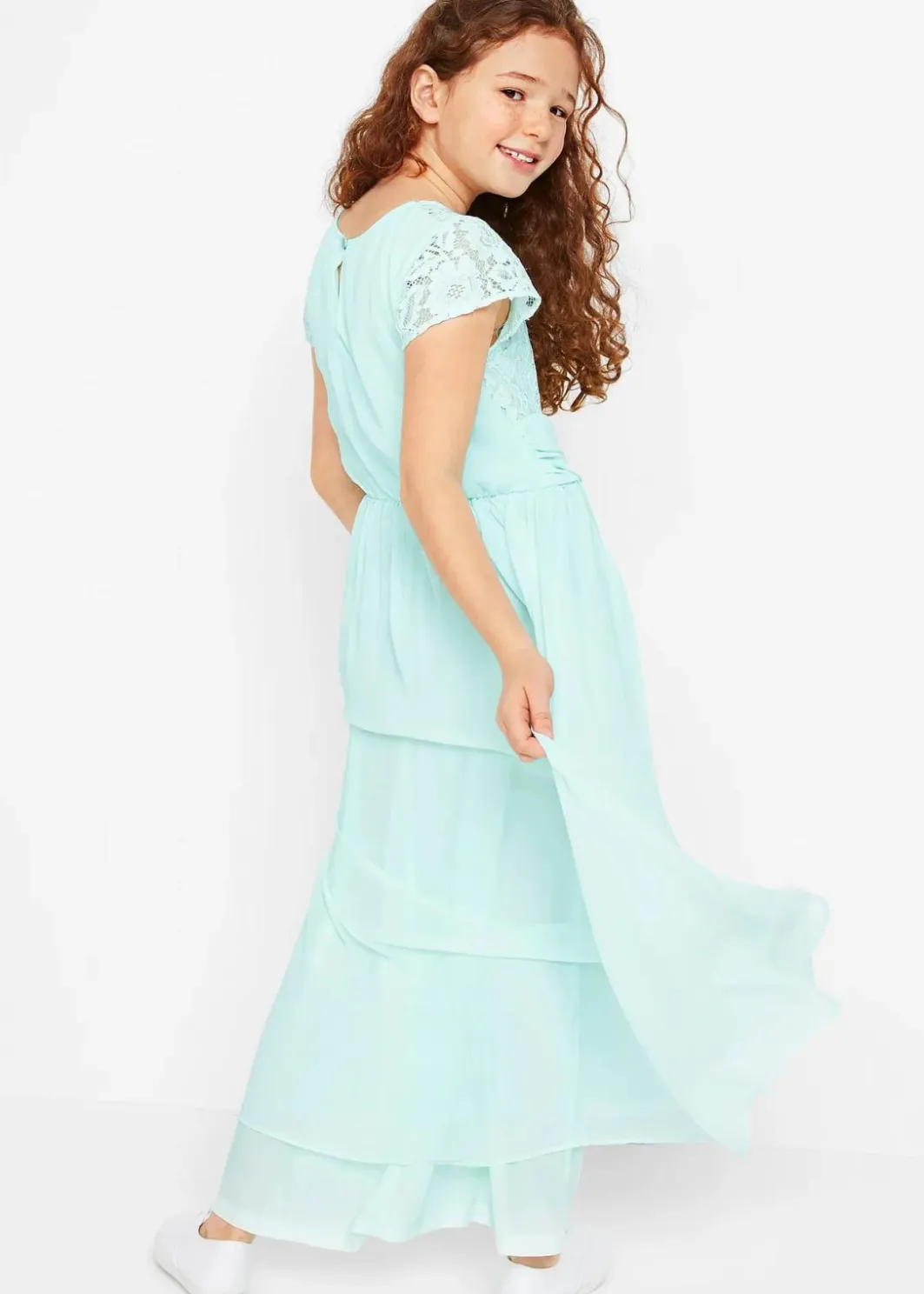 Chiffonkleid mit Spitze Kinder Mädchen 9-16 Jahre·Kleider & Jumpsuits