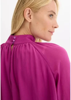 Online Chiffonkleid mit Volants Damen Bekleidung·Pullover & Strickjacken|Kleider
